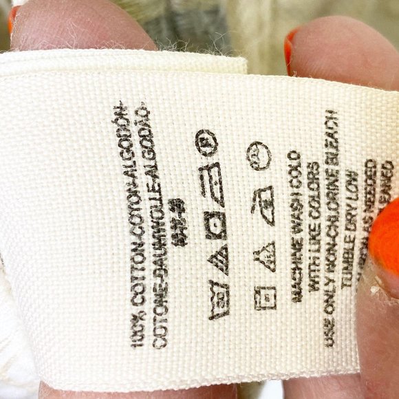 Free People Denim Embroidered Waist Shorts 26 - Picture 8 of 8